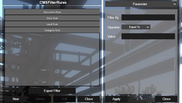 FUZOR Task Filter Template Export 任务过滤模板