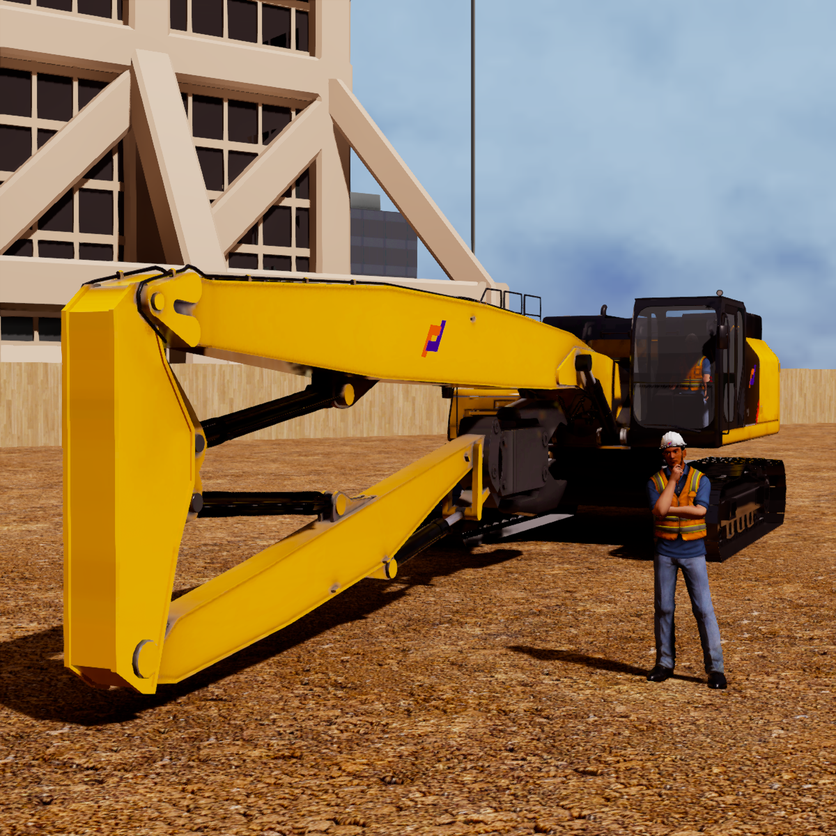 Demolition Excavator