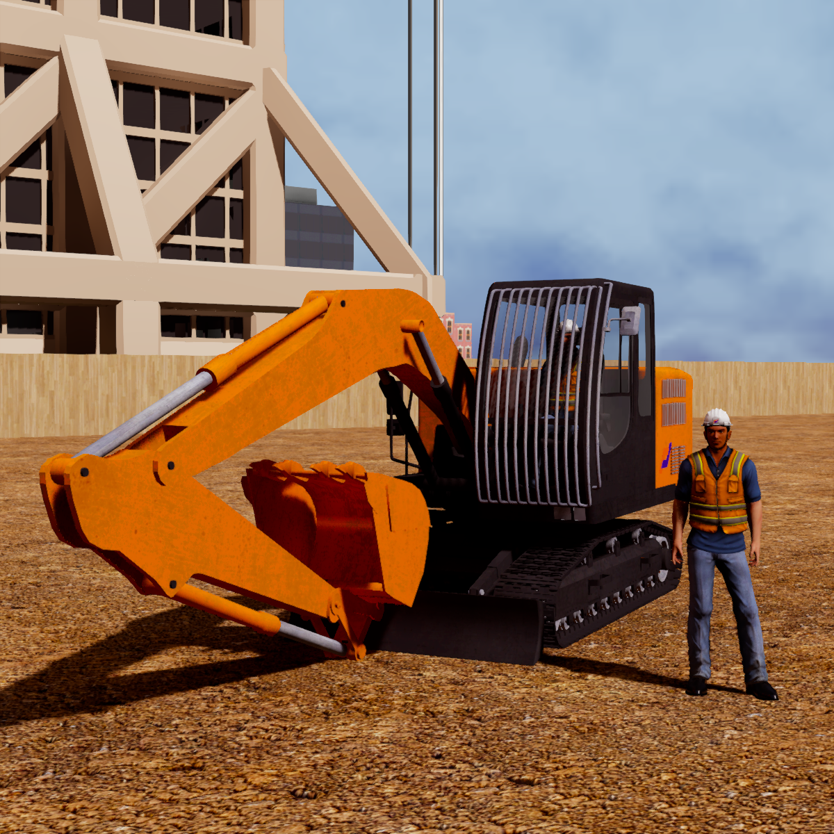 13Te Excavator Grabber