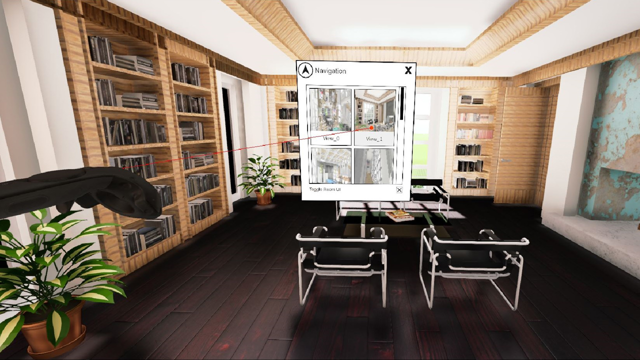 FUZOR VR 保存视图导航
