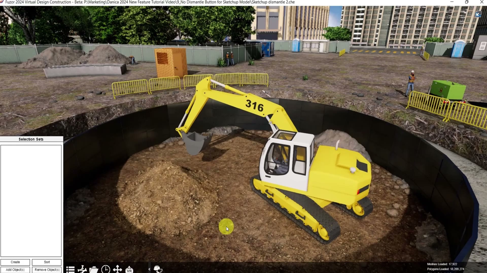 Fuzor 2024:如何导入并动画化 SketchUp 模型 操作步骤 2