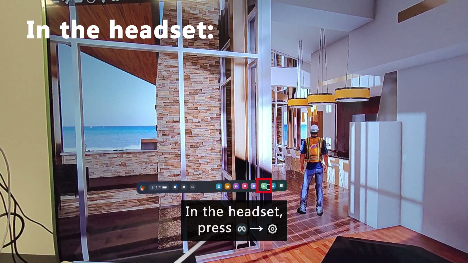 Fuzor 2024：如何使用 Meta Quest 3 启动 VR 教程封面与操作界面