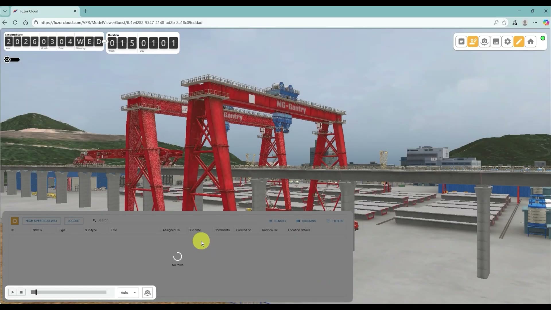 Fuzor 2026：如何将 ACC 连接至 Fuzor Web Viewer 操作步骤 3